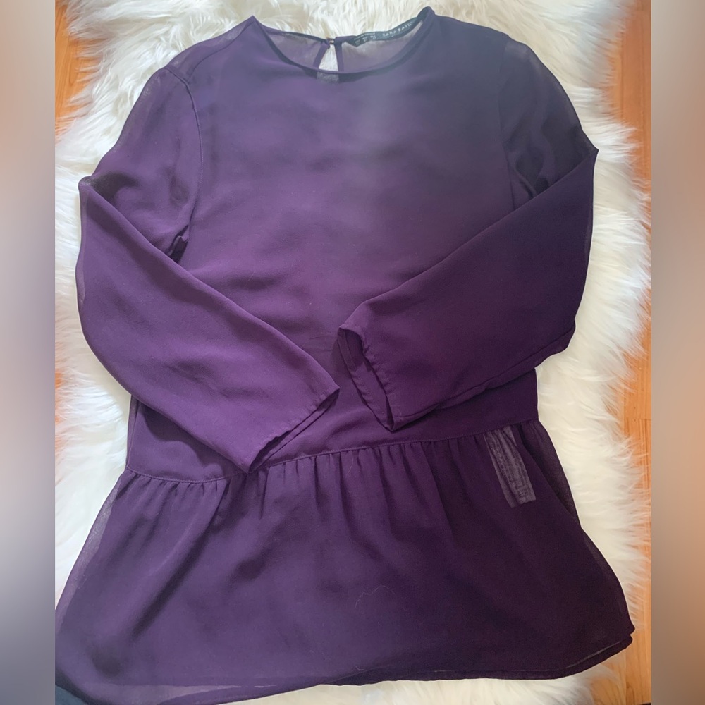 Purple Zara Blouse